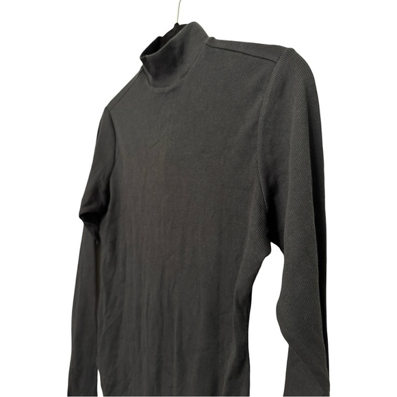 NWT! SKIMS Mock Neck Ribbed Black Thong Bodysuit (XLarge) - Picture 5 of 6